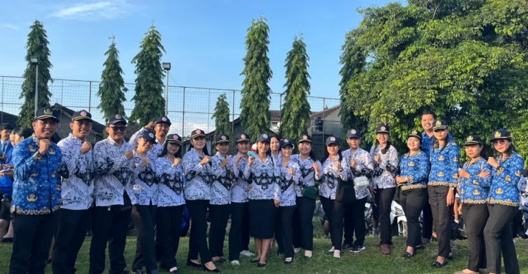 SMPN 3 Kuta Utara HUT RI 80