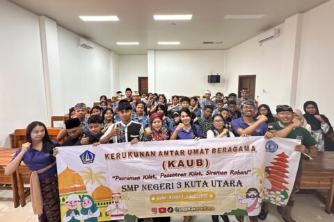 Harmoni dalam Keberagaman: SMP Negeri 3 Kuta Utara Perkuat Kerukunan Antarumat Beragama