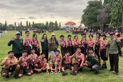 Empat Piala untuk Sekolah! Kiprah Gemilang DKG SMP Negeri 3 Kuta Utara di LT III Kwarran Kuta Utara 2026